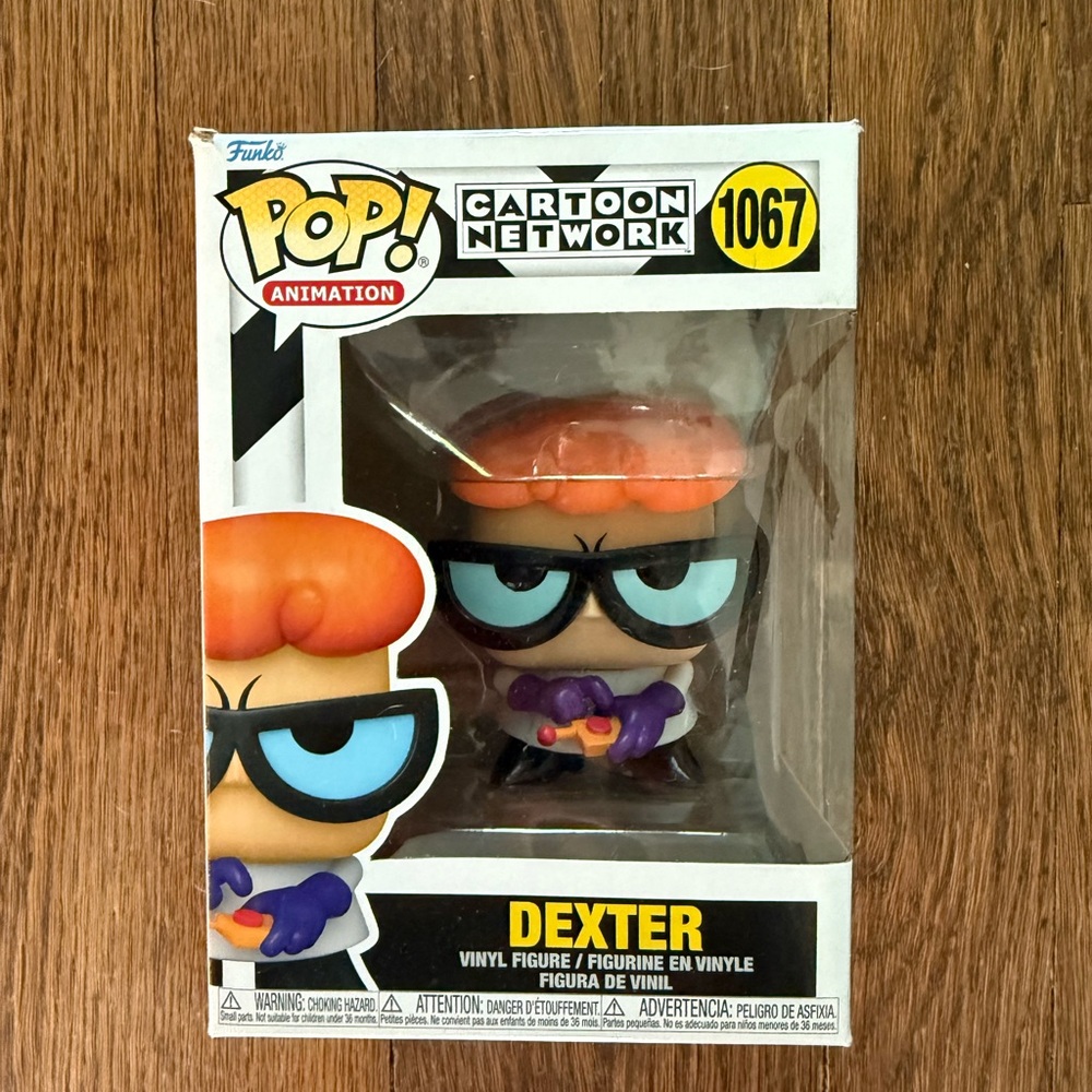 Funko Pop! Dexter Vinyl Figure - Orange Hair, Black Glasses, Blue Eyes